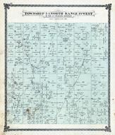 Township 54 North, Range 19 West, Indian Grove, Palmer Creek, Lake Creek, Chariton County 1876 Version 1